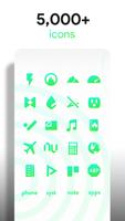 Flight Green - Icon Pack capture d'écran 1