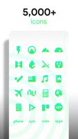 Flight Green - Icon Pack Ekran Görüntüsü 1
