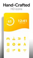 Flight Yellow - Icon Pack Ekran Görüntüsü 3
