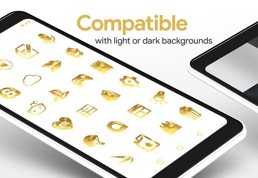 Gold Leaf - Icon Pack (Free Version) 截图 6
