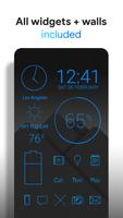 Lines Blue - Icon Pack Ekran Görüntüsü 3