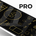 Lines Gold Pro - Icon Pack icono