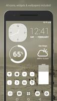 Pasty Pro - White Icon Pack Plakat
