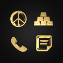 Solid Gold - Icon Pack APK