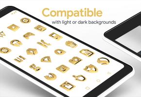 Solid Gold - Icon Pack imagem de tela 2