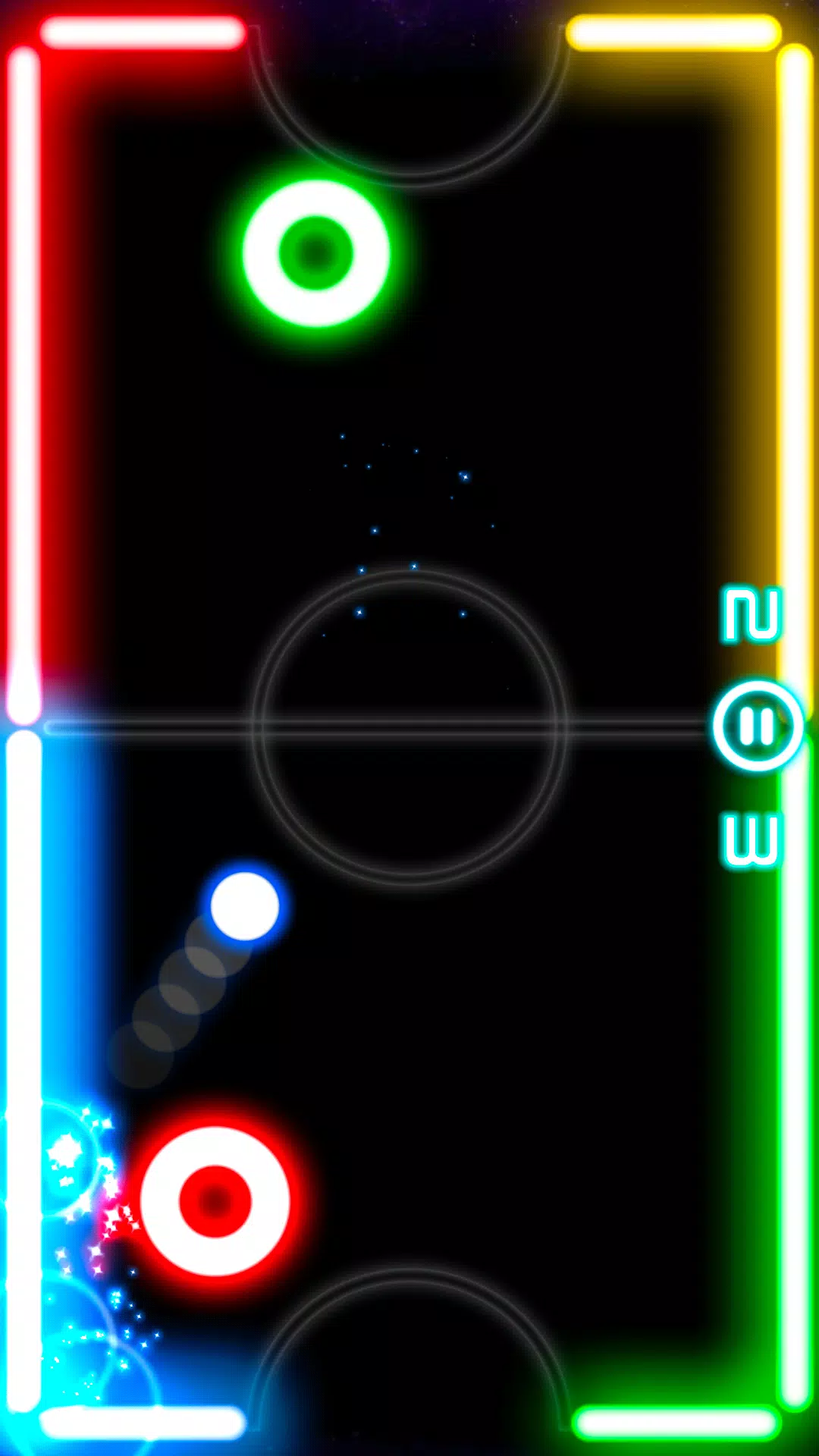 Glow Hockey HD - Free Play & No Download