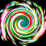 Glow Spin Art أيقونة