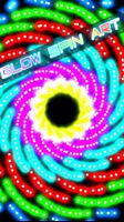 Glow Spin Art poster