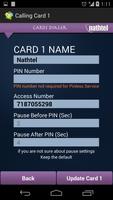 2 Schermata Calling Card Dialer