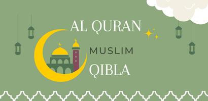All Muslim :Al Quran Qibla Dua poster