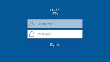 FLEXX IPTV الملصق