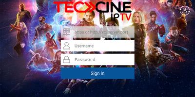 Tec Cine IPTV ภาพหน้าจอ 1