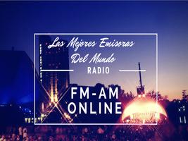 Radios FM - AM en línea पोस्टर