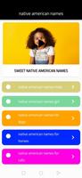 native american name-poster