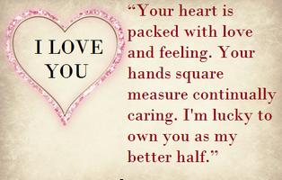 Love Messages With Beautiful Images Quotes imagem de tela 3