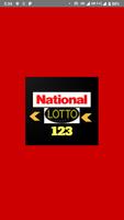 National Lotto 123 الملصق