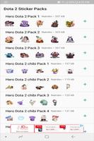 WAStickersApps Dota 2 Sticker For Whatsapp captura de pantalla 1