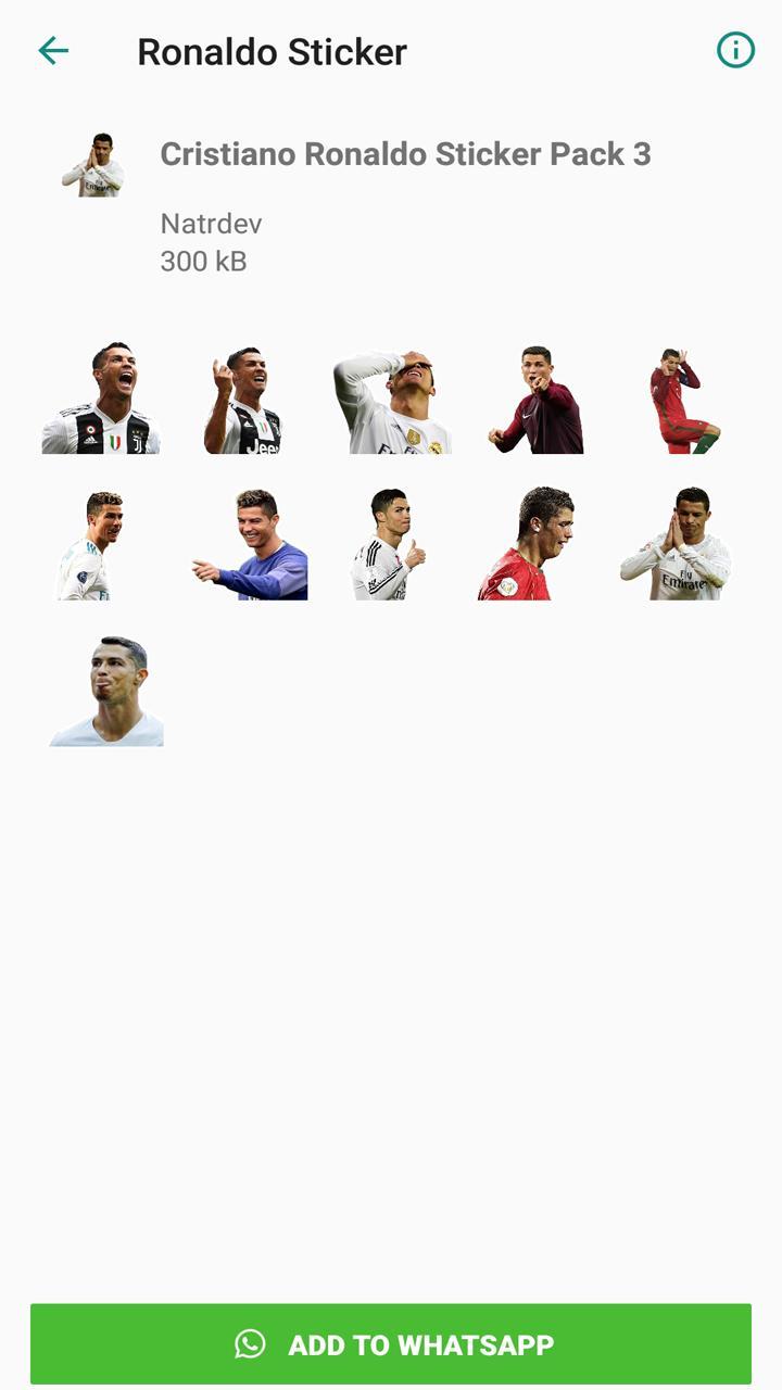 Cr7 Sticker For Whatsapp For Android Apk Download