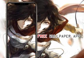 Mikasa Ackerman Wallpaper HD screenshot 2