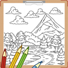 Nature Landscape Coloring Book আইকন