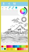 Nature Landscape Coloring Book পোস্টার