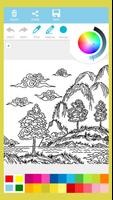 Nature Landscape Coloring Book স্ক্রিনশট 1