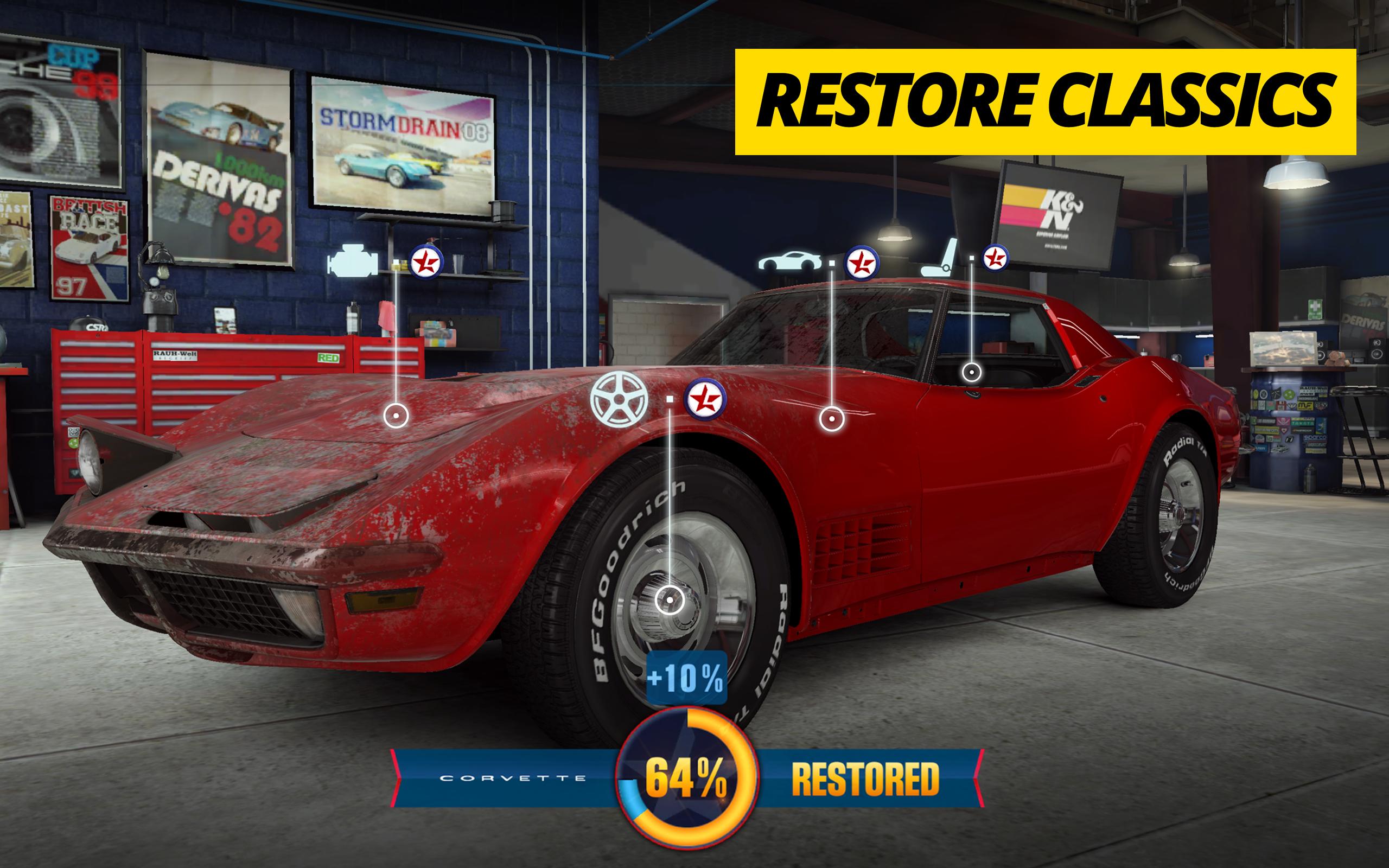 Csr Racing 2 For Android Apk Download - roblox jailbreak level 5 ferrari vs level 5 mclaren youtube