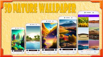3D Nature Wallpaper الملصق