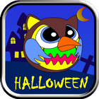 Angry Owl Halloween आइकन