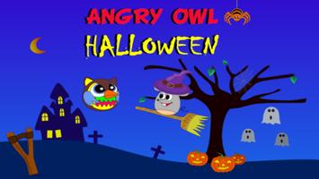 Angry Owl Halloween पोस्टर
