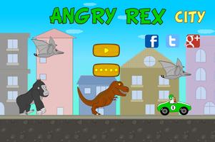 Angry Rex City Poster