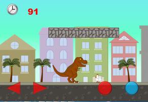 Angry Rex City captura de pantalla 1