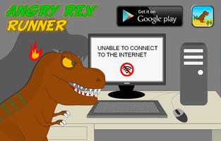 Angry Rex Runner-poster