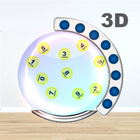 3D Number Machine 아이콘