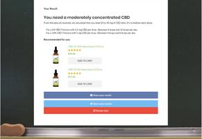 CBD Dosage Calculator screenshot 2