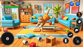 Angry Gran Vs Crazy Cat 3D скриншот 3