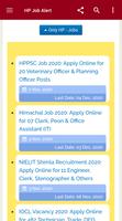 HP Job Alert- Himachal Pradesh screenshot 1