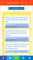 Jharkhand Job Alert capture d'écran 1