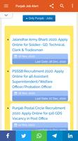 Punjab Job Alert capture d'écran 1