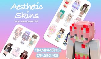 Aesthetic Skins For MCPE Affiche