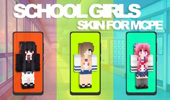 School Girl Skin For Minecraft capture d'écran 3