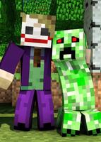 Joker Skin For Minecraft PE Affiche