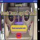 Design of car sound system APK