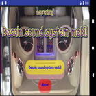 Desain sound system mobil Zeichen