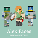 Skin Alex Faces for Minecraft  APK