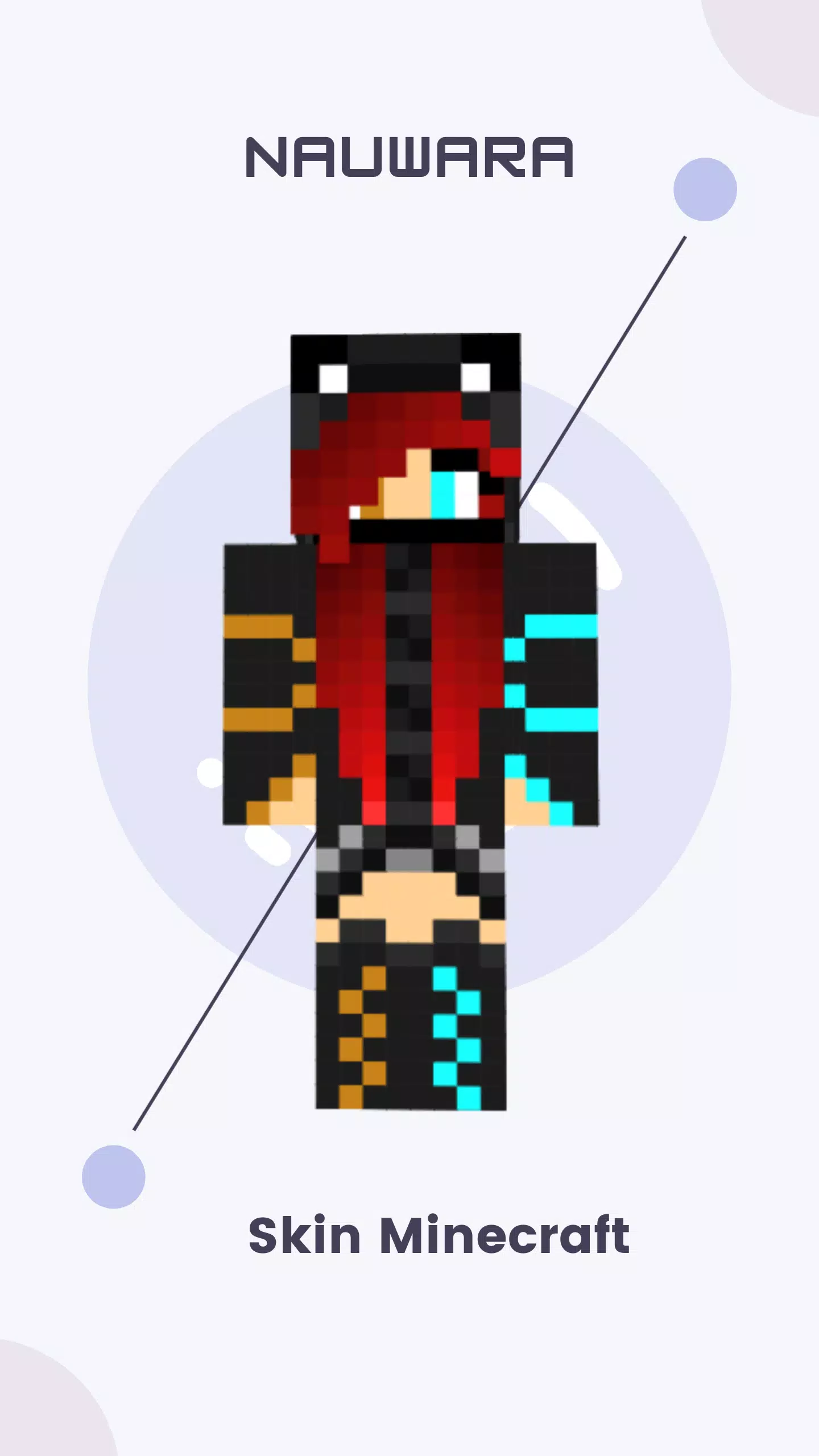 Herobrine assassin Minecraft Skin