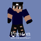 Skin Preston and Maps for Minecraft icône