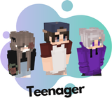 Skin Teenager for Minecraft PE ícone