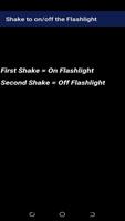 Shaking app - Shake Flashlight & Camera - Free capture d'écran 1