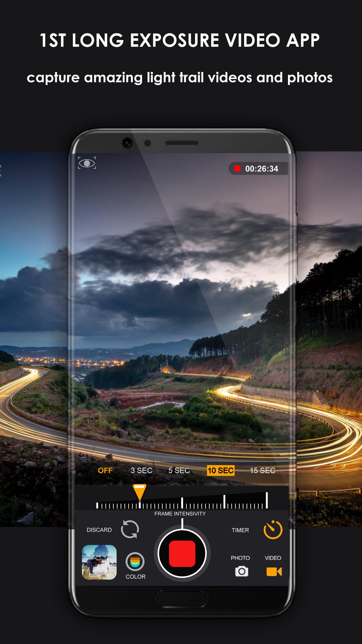 Slow Shutter Long Exposure Photo and Video Camera APK voor Android Download